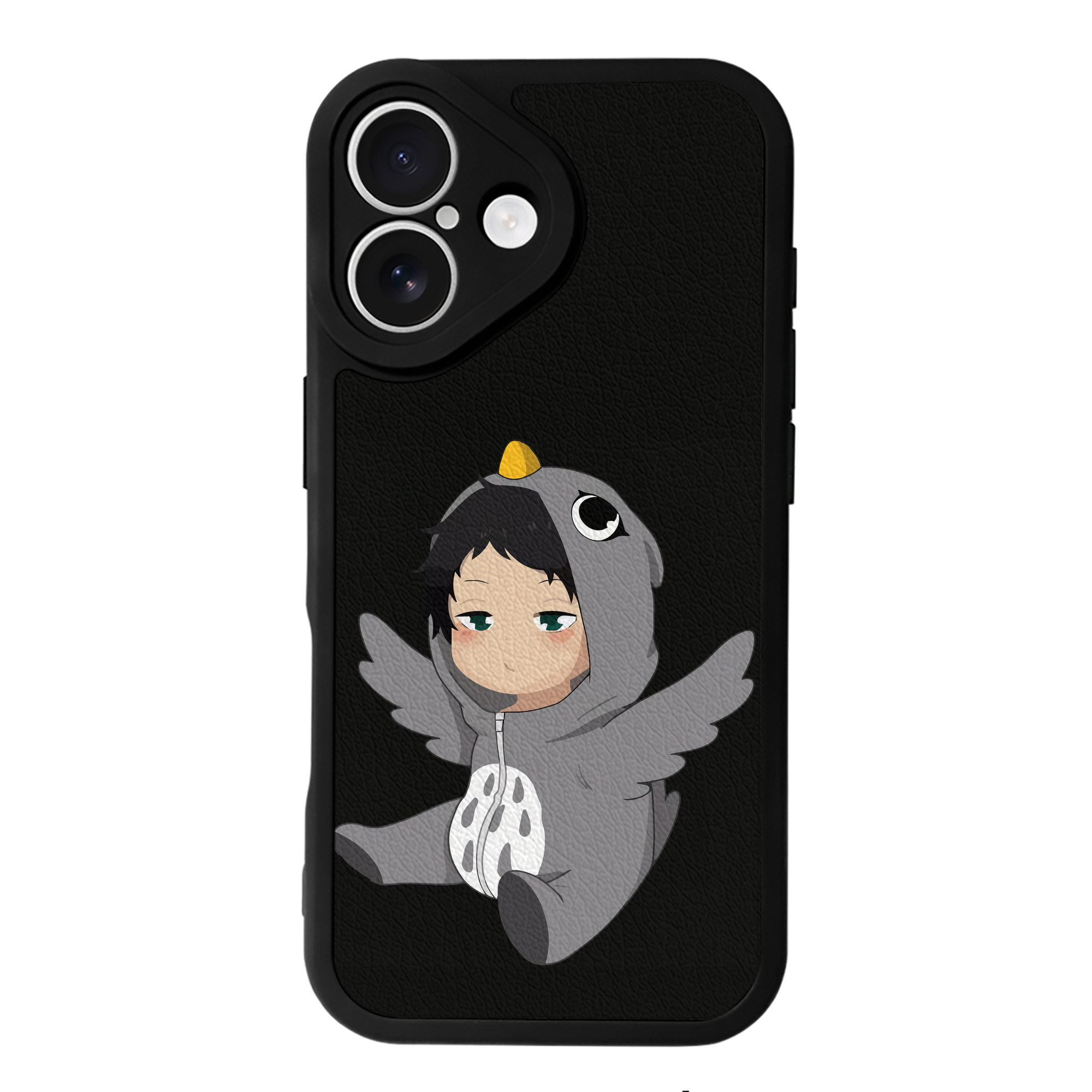 （画像用） ハイキュー!! Haikyu!! 【iPhone 16シリーズ対応】シリコンスマホケース（レザー調） 材質：シリコン